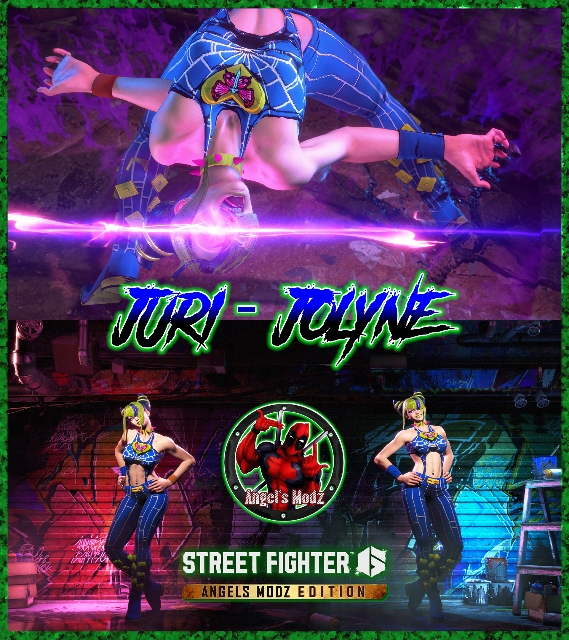 Street Fighter 6 Juri Mod KOF XV 