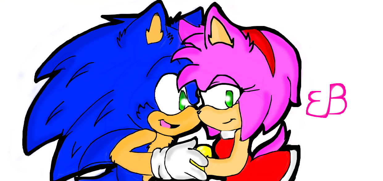 Sonic and Amy by EmilyBandicoot1234 on DeviantArt