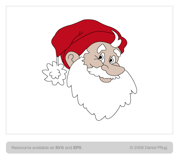Santa Vector Ressource