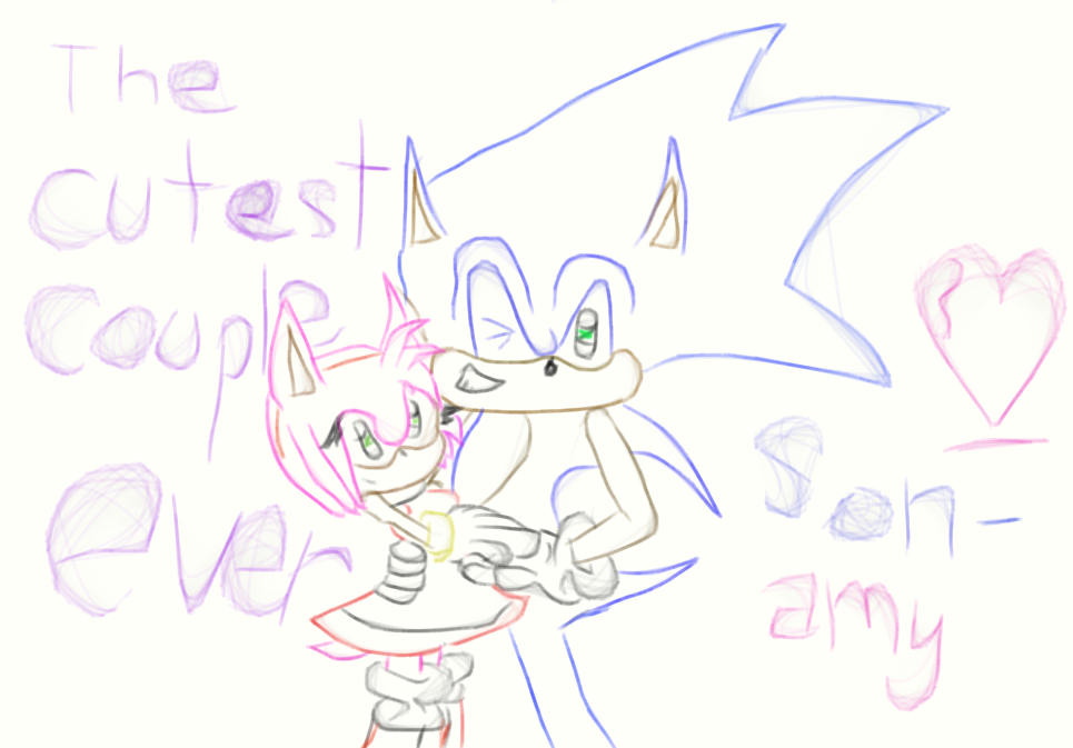 The cutest couple ever! by SonamyForever116 on DeviantArt