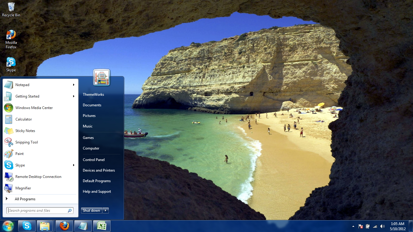 Portugal-1 windows 7 theme