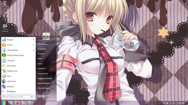 Fate stay night-4 Windows 7 themes