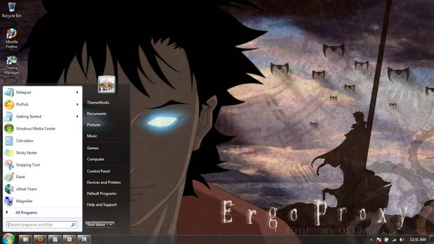 Ergo Proxy-1 Windows 7 themes