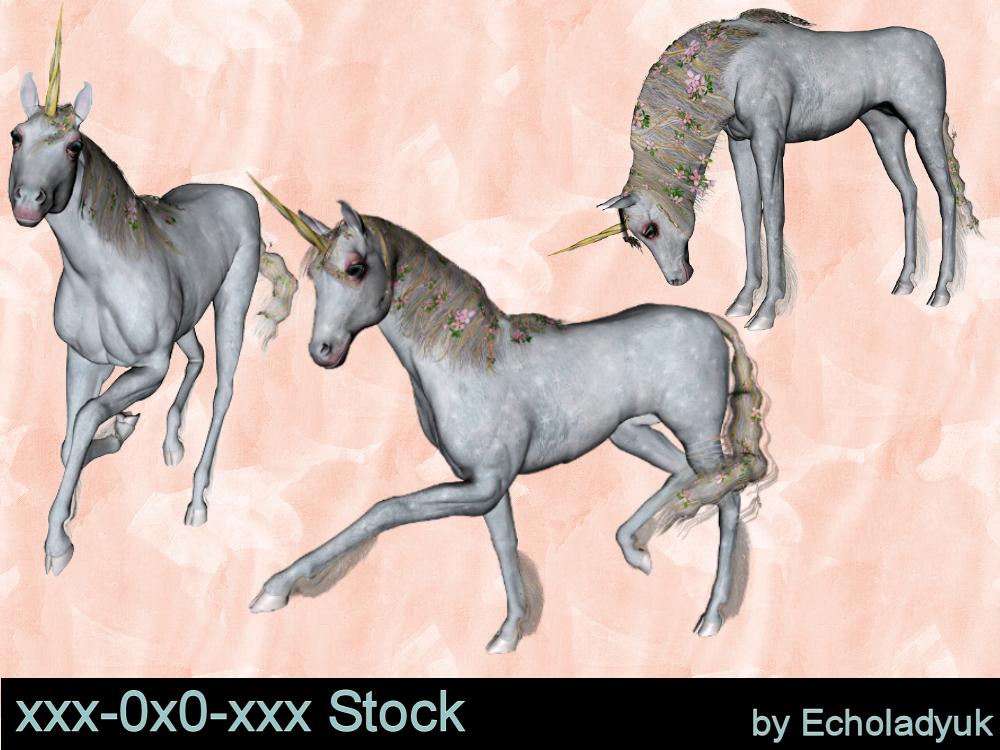 Unicorns pack of 3