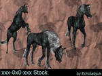 Dark Unicorns pack of 3 by xxx-0x0-xxx