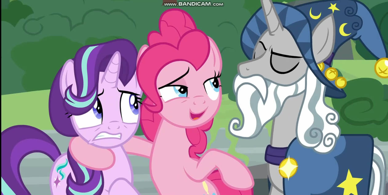 Starlight waving at Star Swirl by Hyenari6296 on DeviantArt