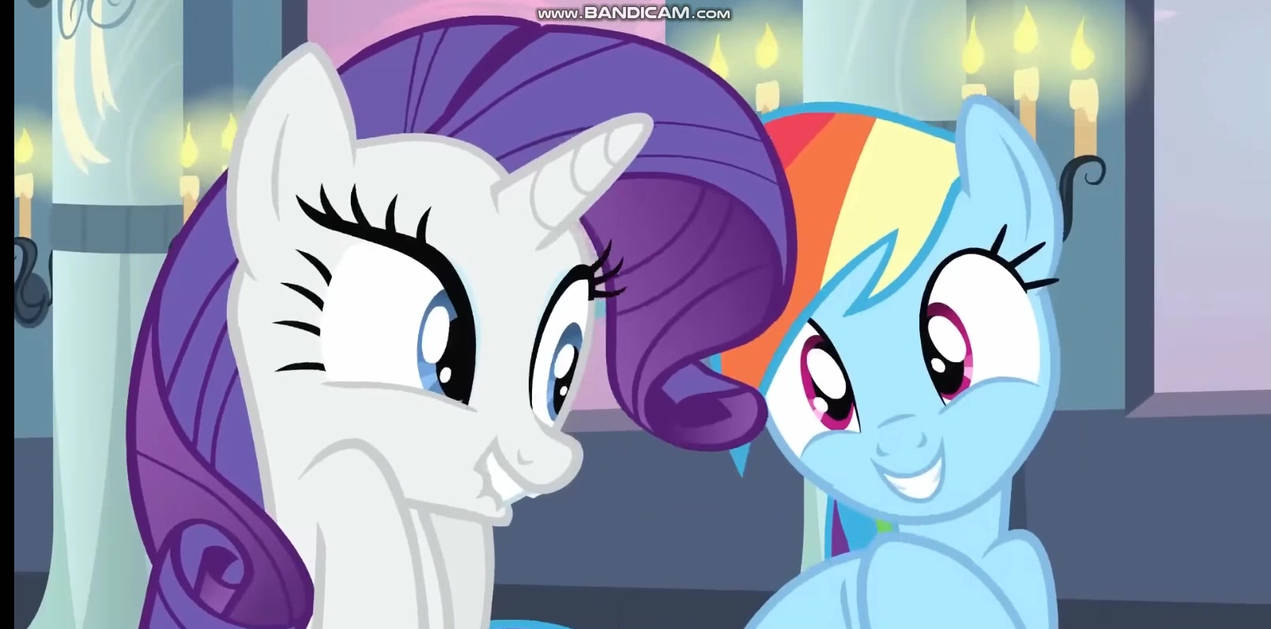 Rarity and Rainbow Dash (RariDash) by Hyenari6296 on DeviantArt