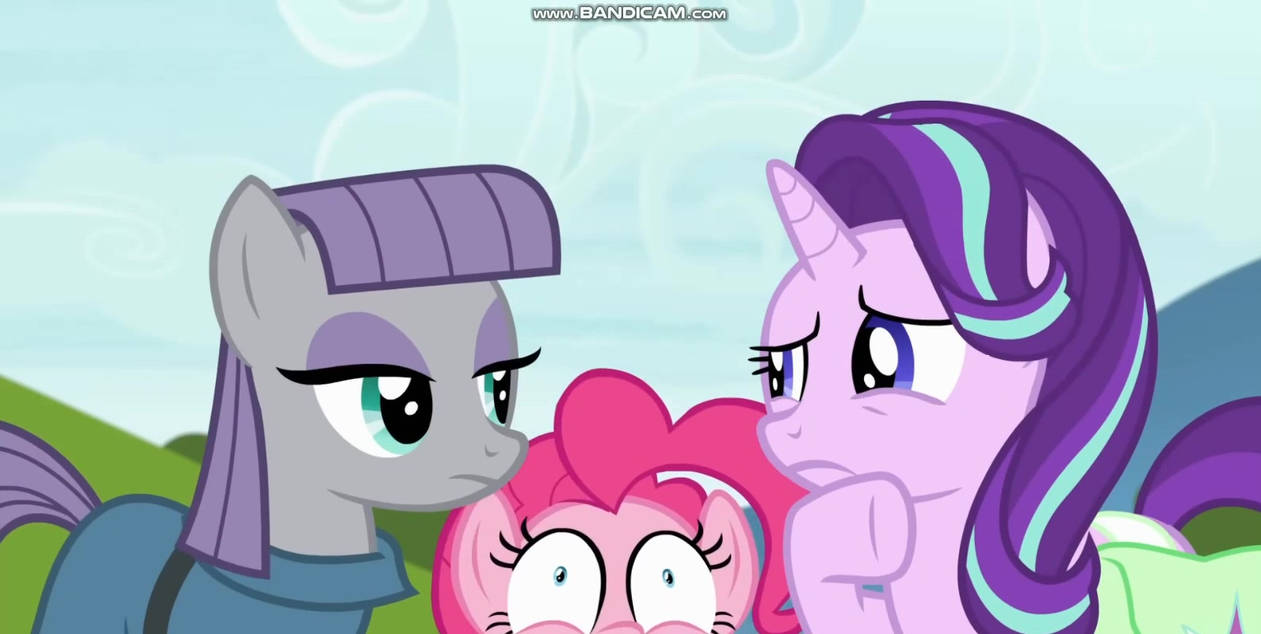 Pinkie Pie hugs Maud Pie and Starlight by Hyenari6296 on DeviantArt