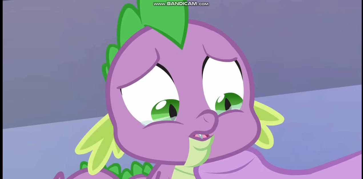 Poor Spike by Hyenari6296 on DeviantArt