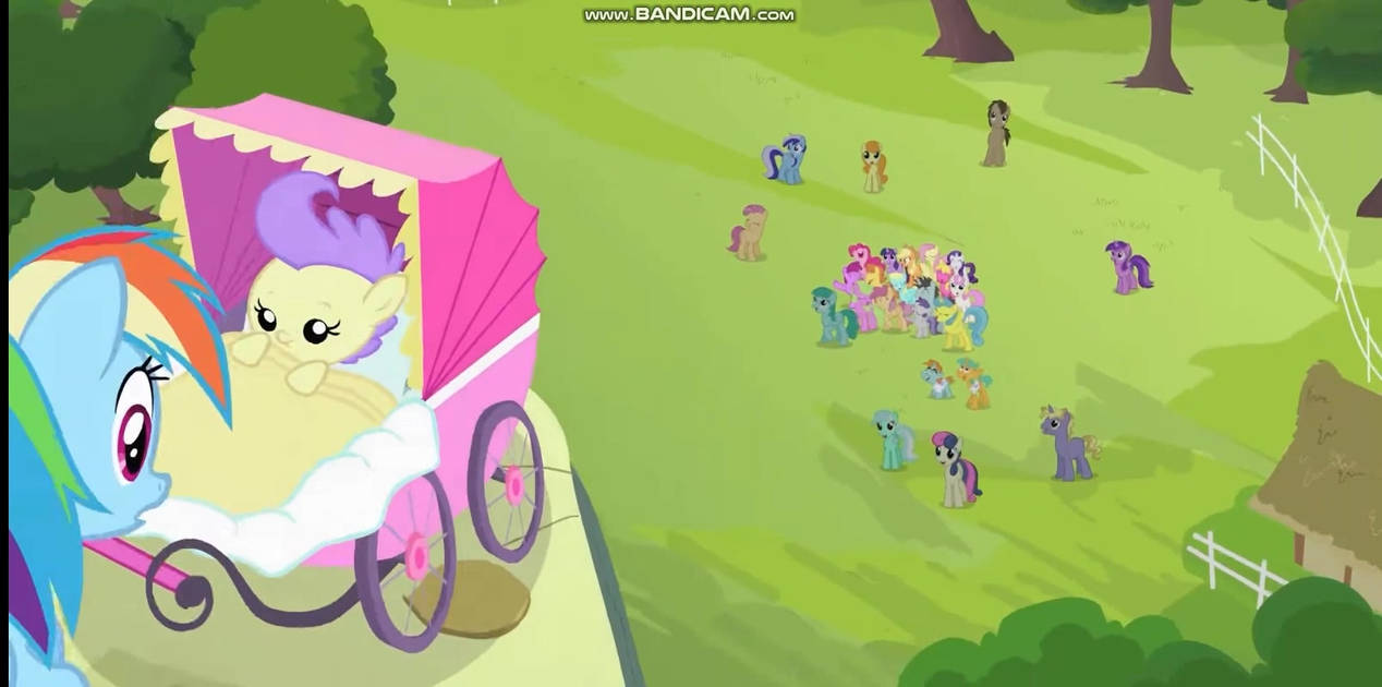 Rainbow Dash Saves The Baby by Hyenari6296 on DeviantArt