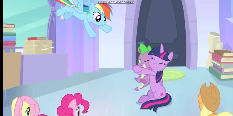 Mane 5 and Spike Comfort Twilight (My Little Pony by Hyenari6296 on ...