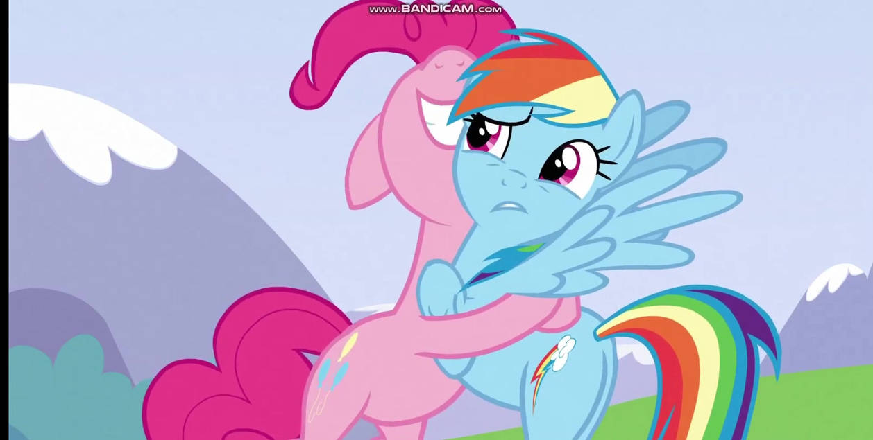 Rainbow Dash and Pinkie Pie (PieDash) by Hyenari6296 on DeviantArt