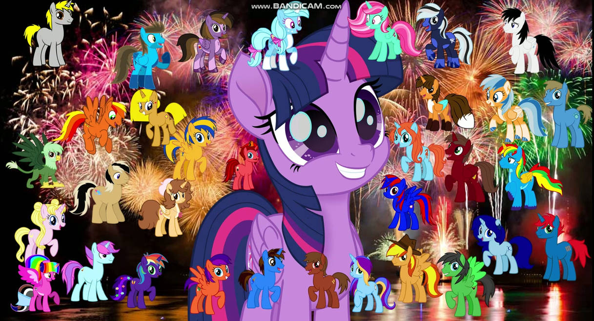 Happy New Year Everypony! (Welcome 2026) by Hyenari6296 on DeviantArt