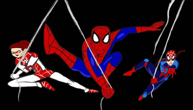 All New amazing Spiderman Family