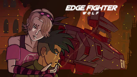 Edge Fighter Wolf Title Screen