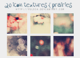 20 icon textures - Prairies of my Heart [Set 14]