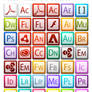 Adobe bordered icons