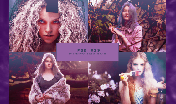 PSD #019 - Wonderland by CallMeSaturn on DeviantArt