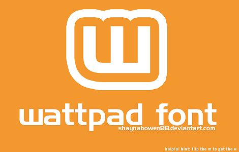 Wattpad Font