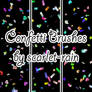 Confetti Photoshop brushes