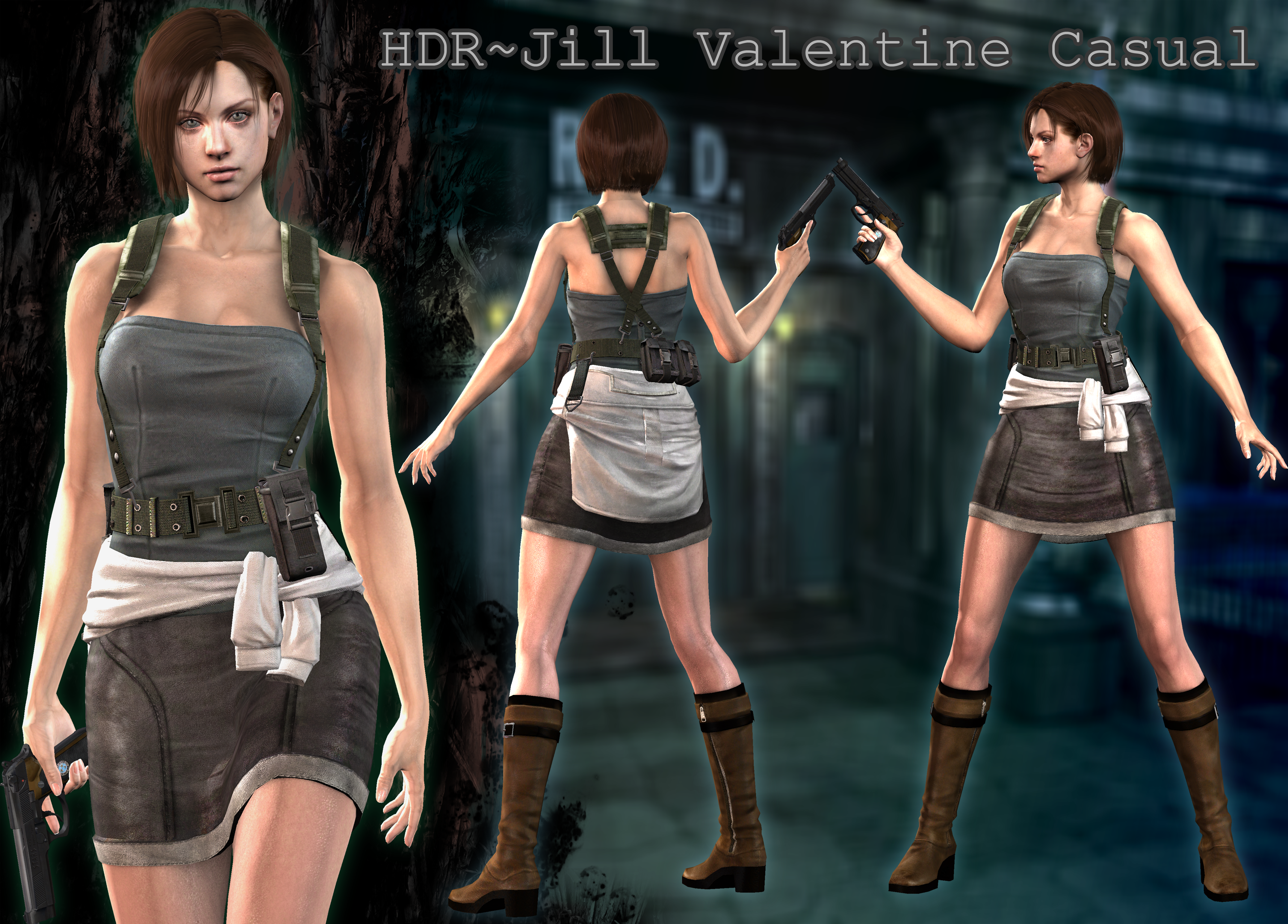 Resident Evil 2 Remake Mod : Jill Valentine Resident Evil 3 