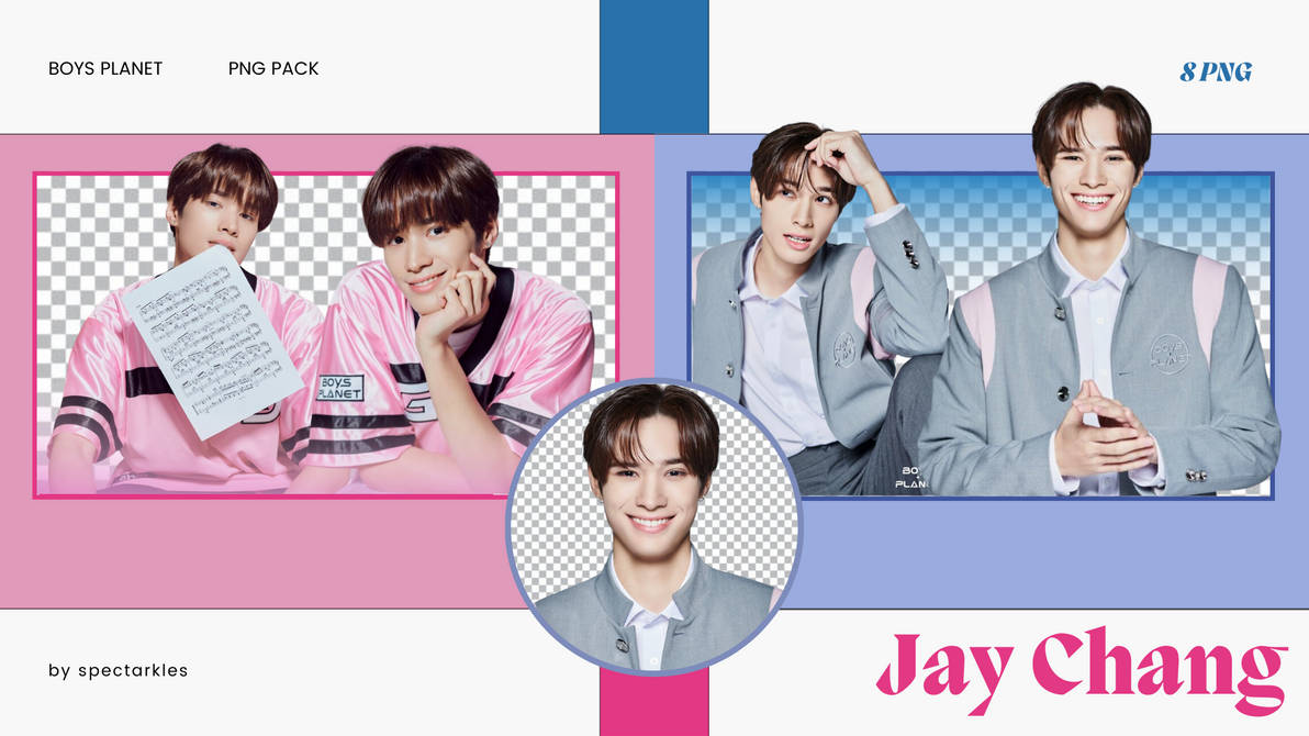 BOYS JAY CHANG PNG Pack by spectarkles by VicPandaHyuna204 on