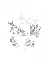 Pokemon doodles 4-1-18