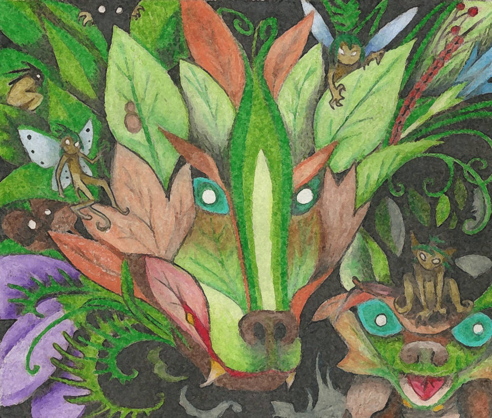 Leaf Demons. by Fiercefauna on DeviantArt