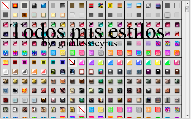 Todos mis estilos pack