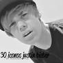30 icons Justin Bieber