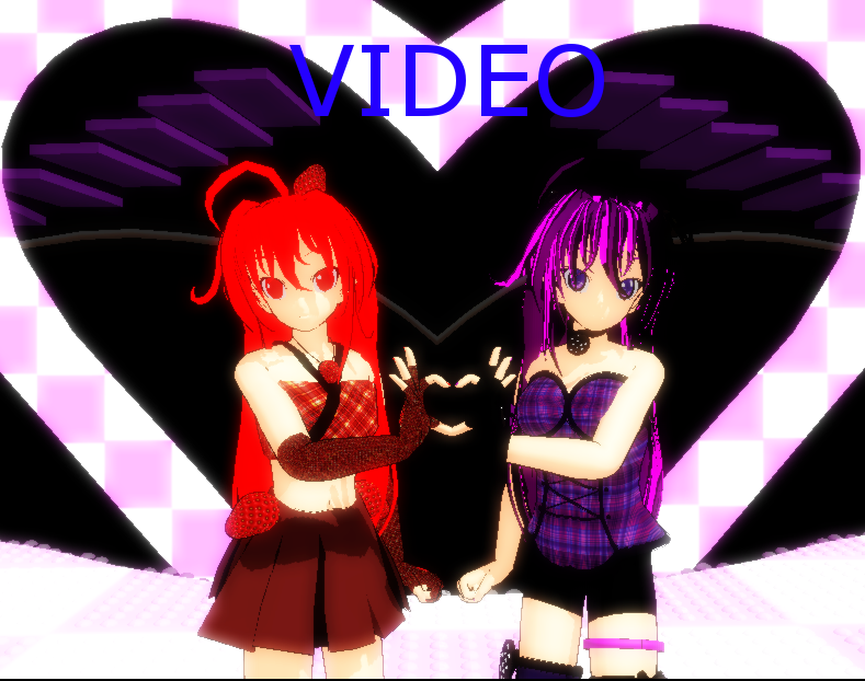 MMD- Never Give Up- video test