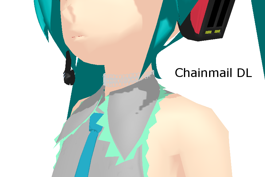[MMD] Chainmail Necklace DL by khftw on DeviantArt