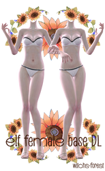 [MMD] Elf female base from Tera