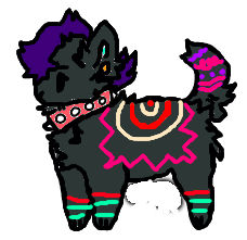 punk doggo adopt 5 Points (open) by fnafchica7 on DeviantArt