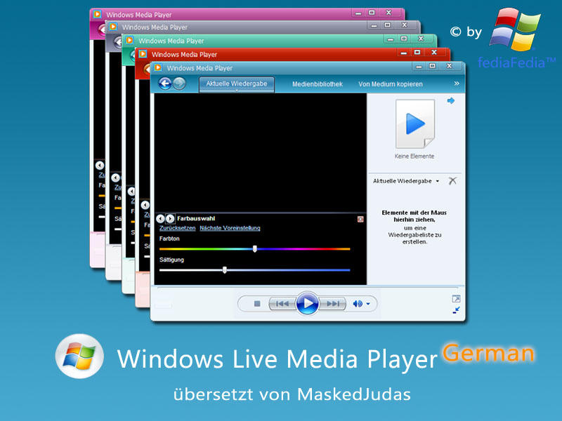 Windows Live Media Player DE by MaskedJudas on DeviantArt