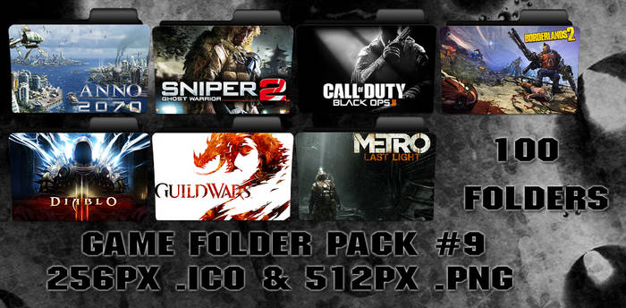 Game Folder Pack 9 100 Folders