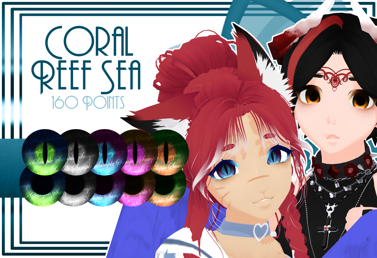 [MMDxP2U] Coral Reef Sea (Credit KycodeNik) by VenusClarke on DeviantArt