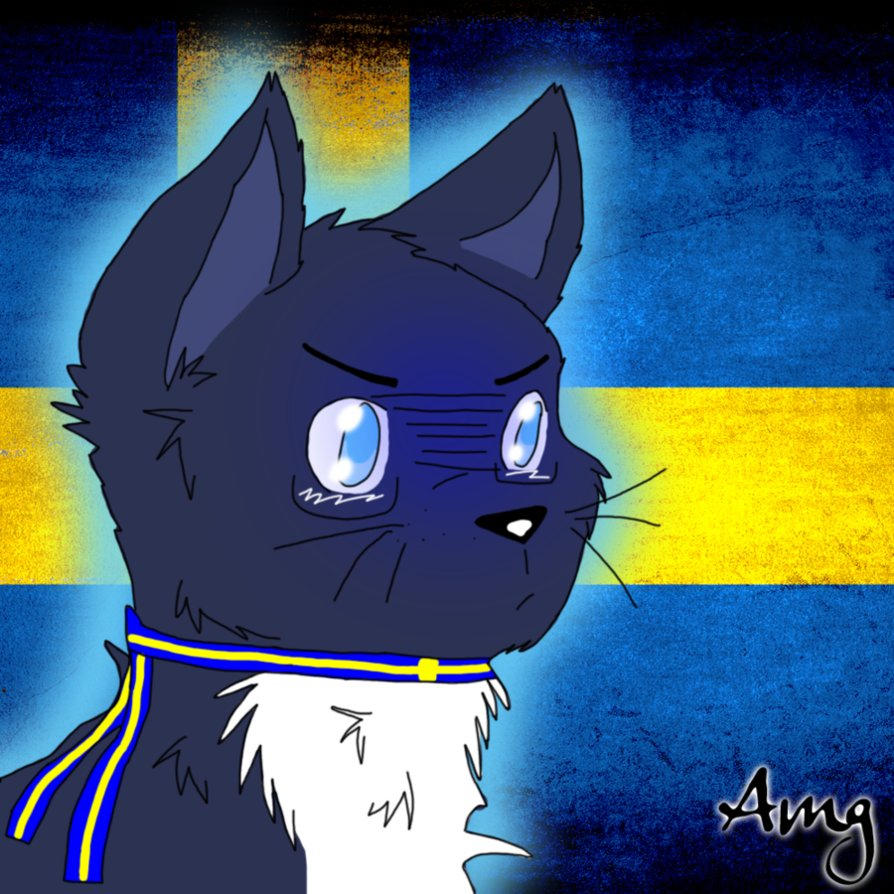 Kitten!ReaderXNeko!Sweden by aewsomsause on DeviantArt