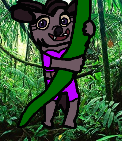 {RQ} Jasiri as a Anthro Jungle Hyena