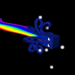 nyan squid 3d