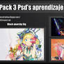 Pack 3 Psd's aprendizaje Dvg