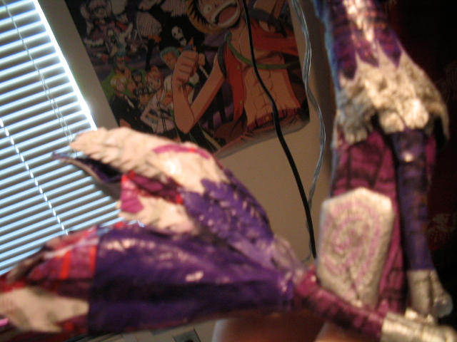 Purple Kitsune finger puppet by HELENDRAGON on DeviantArt