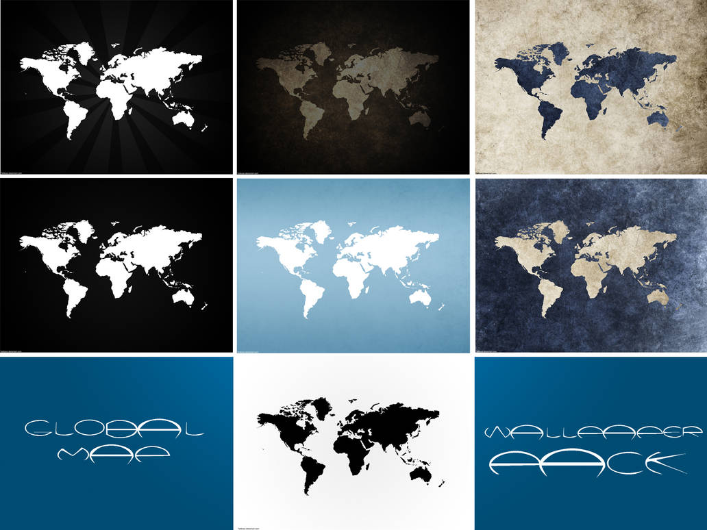 Global Map Wallpaper Pack By Twilease On Deviantart