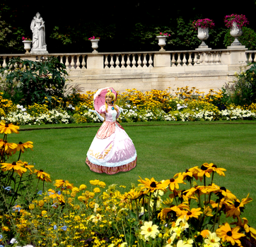 A Sunny Garden Walk