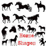 Shapes horse