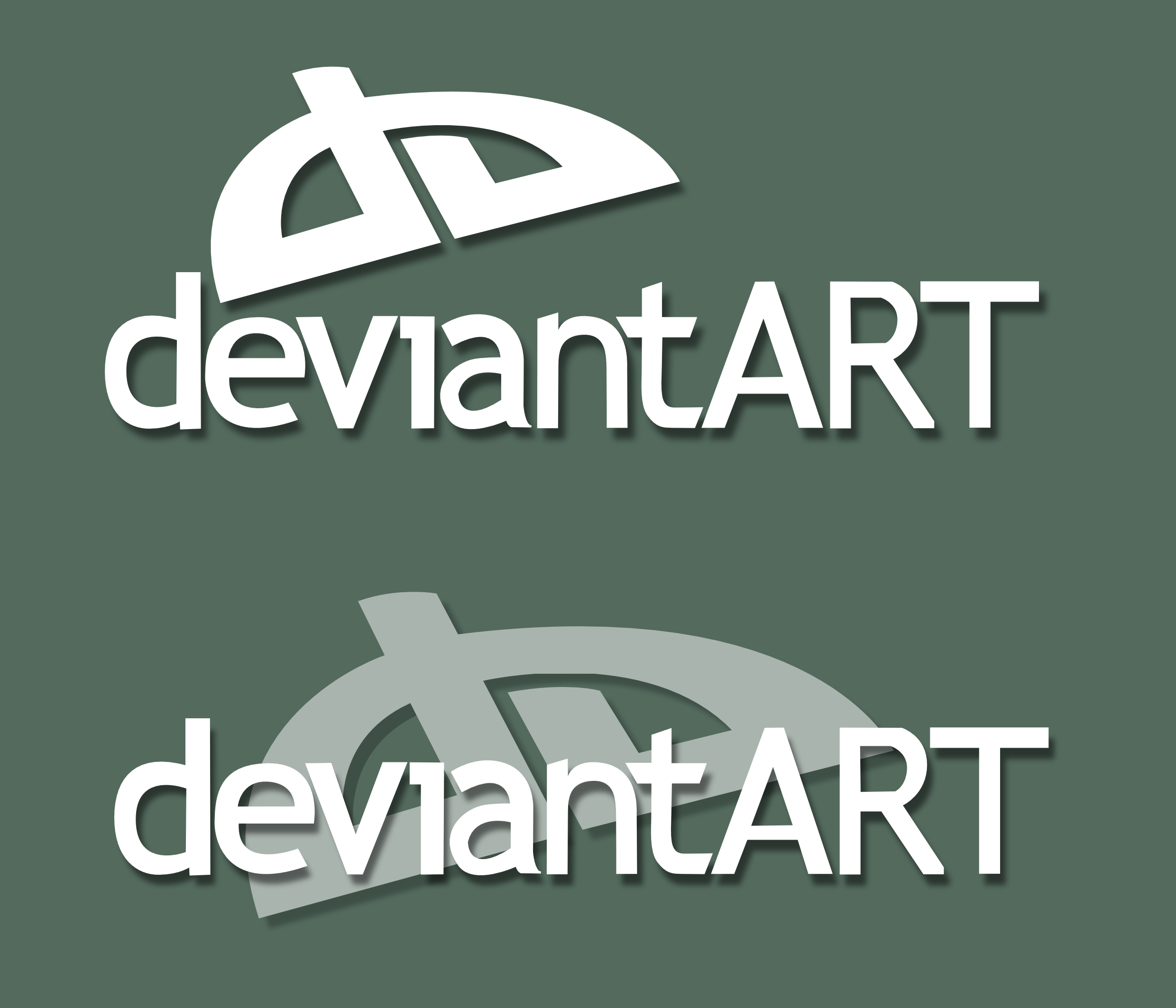 deviantART logo classic SVG vector