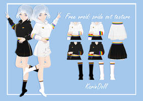 Free vroid pride set texture