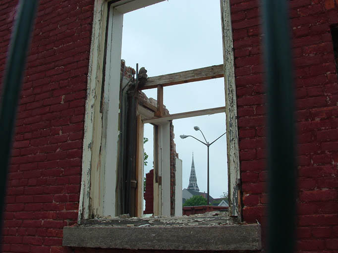 View from a Ruined Window by silvernium on DeviantArt