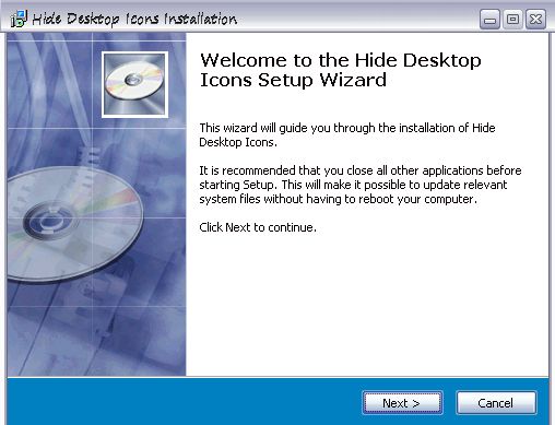 ( Win7- Vista )  ( Show- Hide )   Desktop Icons
