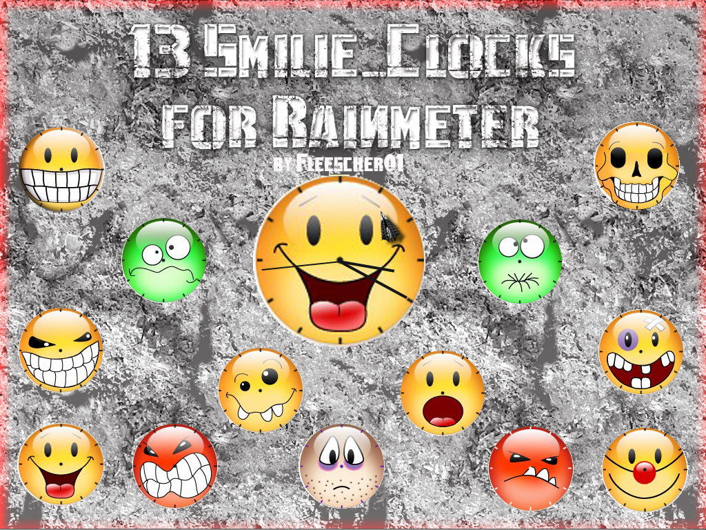 Smilie_Clocks by Fleescher01 on DeviantArt